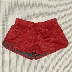 Small red Under Armour shorts